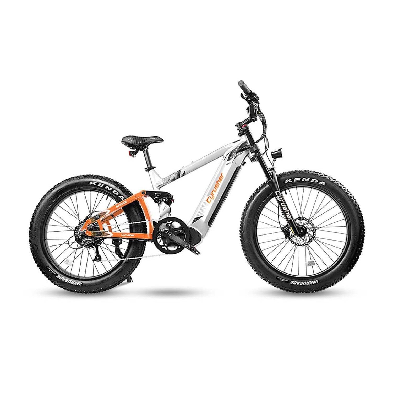 Cyrusher Ranger All-Terrain Mountain Electric Bike - 28mph, 750W Motor, 52V 20Ah Battery