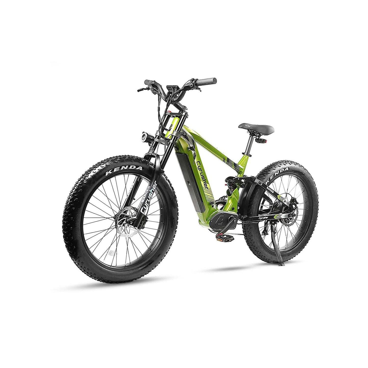 Cyrusher Ranger All-Terrain Mountain Electric Bike - 28mph, 750W Motor, 52V 20Ah Battery