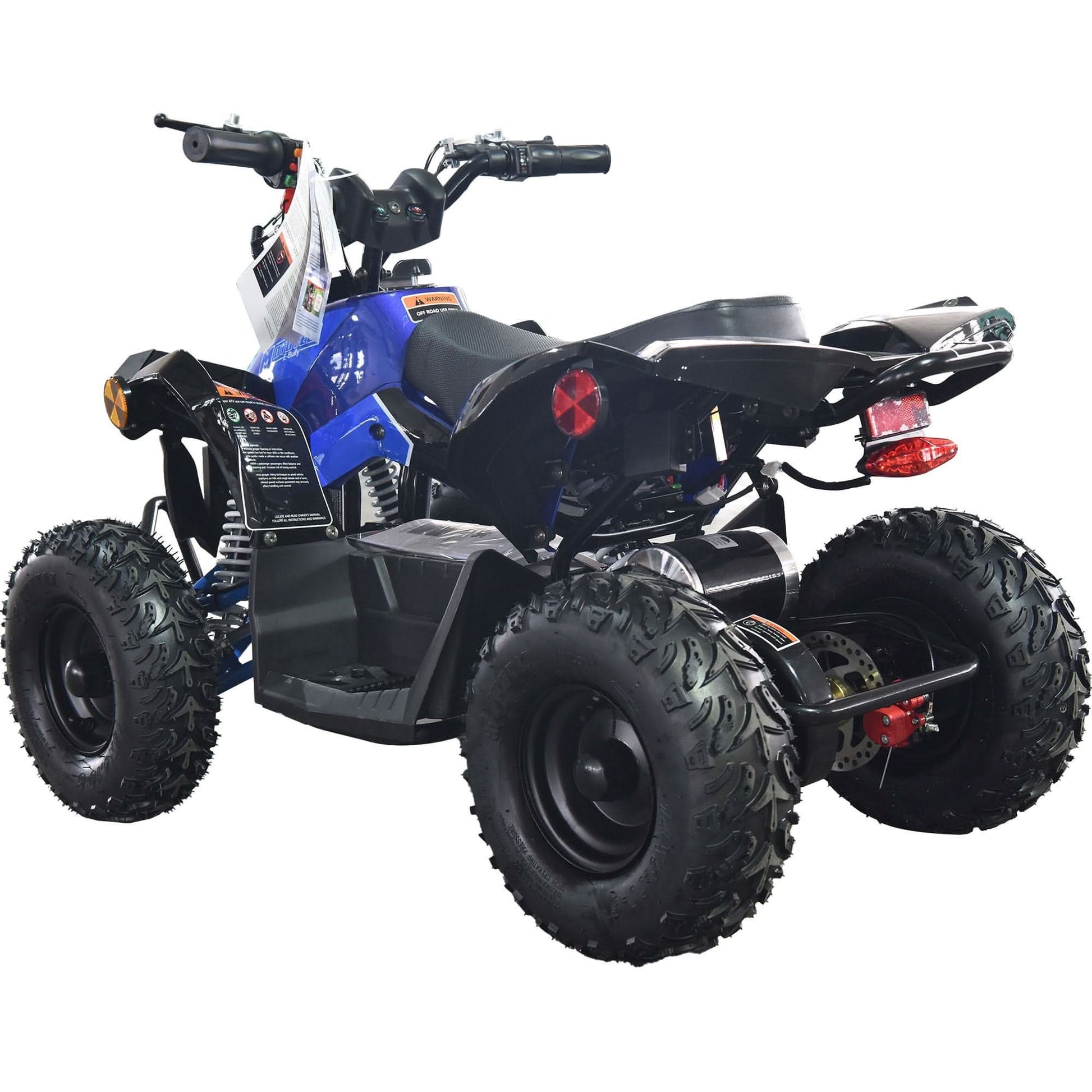 MotoTec E-Bully 36V 1000W Electric Powered Kids ATV - Top Speed 15mph