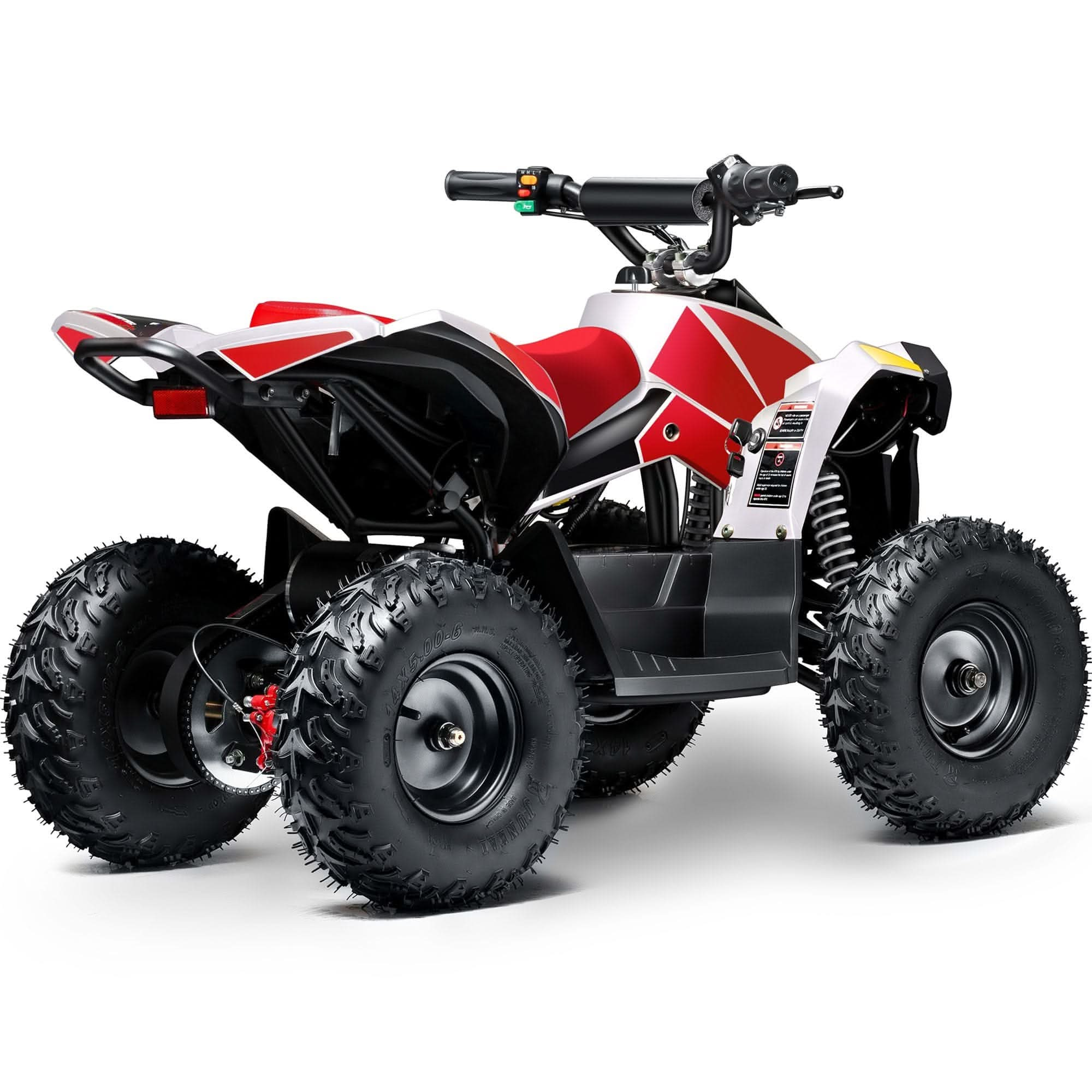 MotoTec E-Bully 36V 1000W Electric Powered Kids ATV - Top Speed 15mph