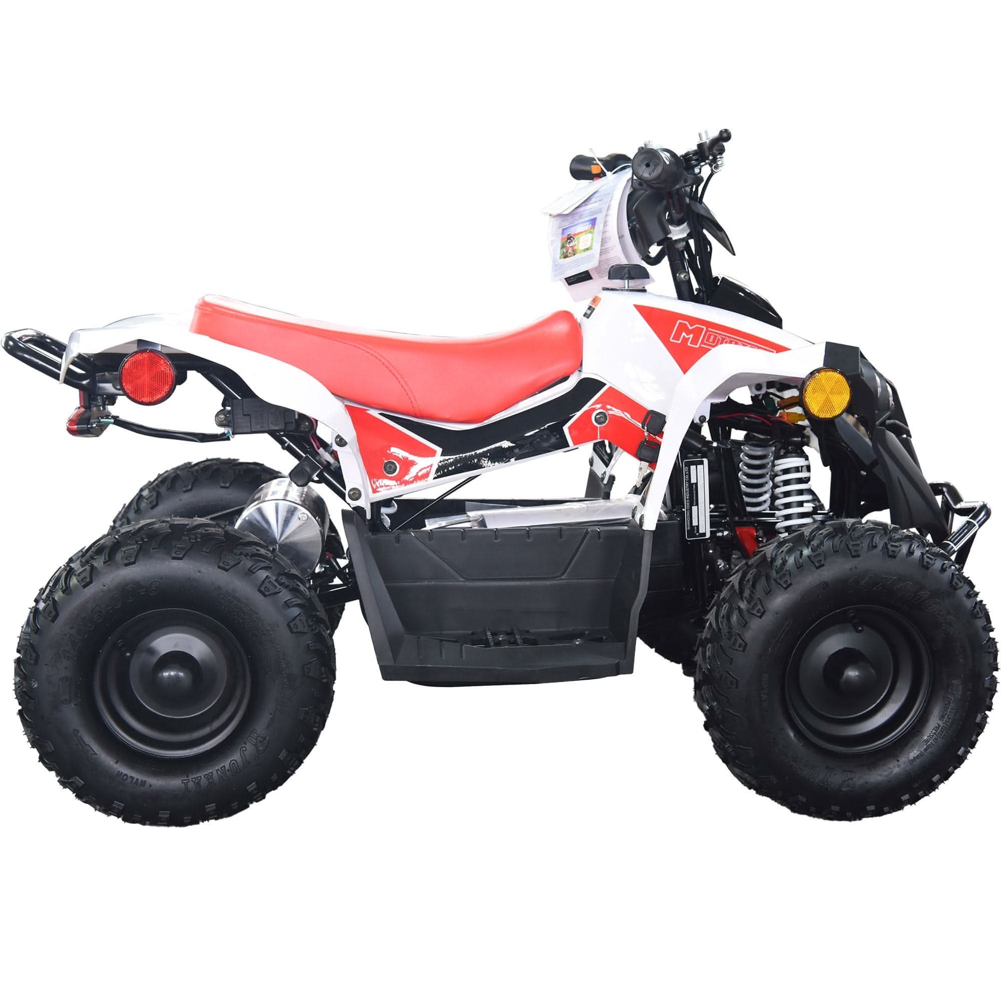 MotoTec E-Bully 36V 1000W Electric Powered Kids ATV - Top Speed 15mph