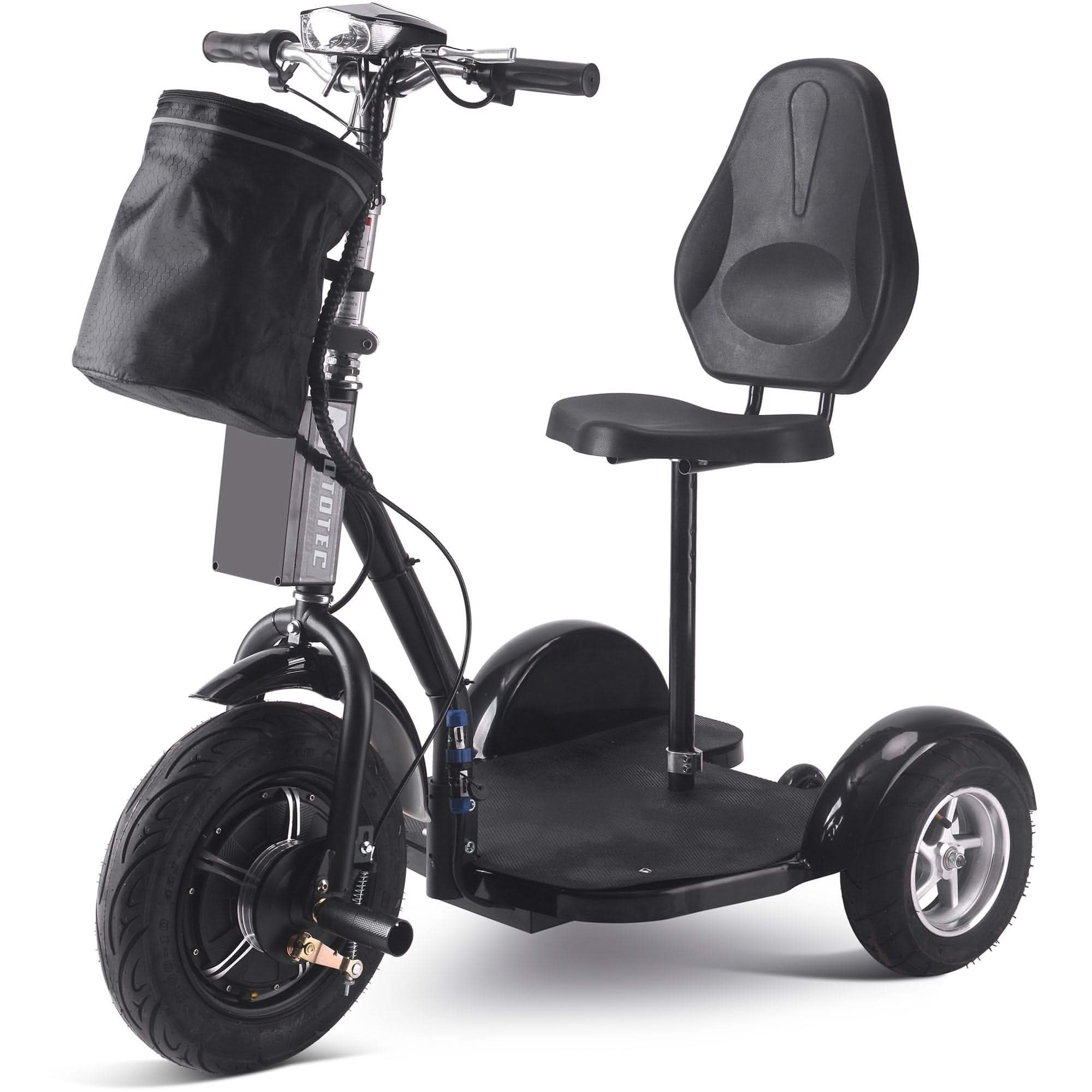 MotoTec Electric Trike 48v 1000w Lithium Top Speed 28mph