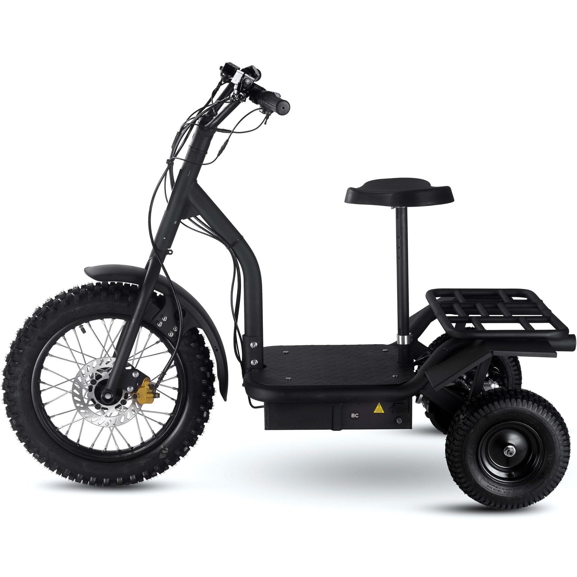 MotoTec Electric Trike 48v 1200w Top Speed 15mph