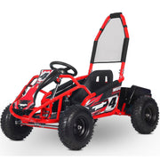 MotoTec Mud Monster 48v 1000w Electric Kids Off Road Go Kart Full Suspension Top Speed 20mph