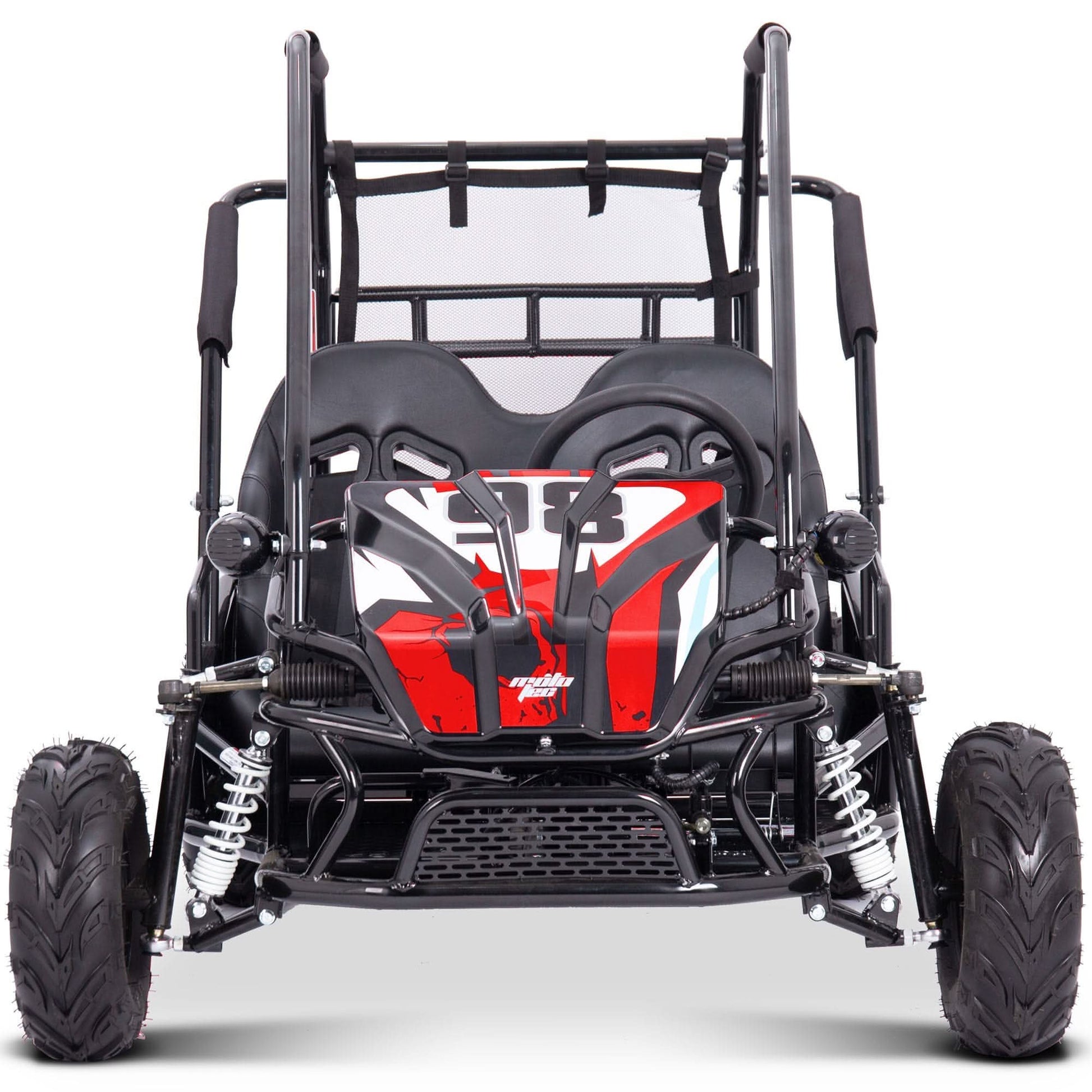 MotoTec Mud Monster XL 72V 2000W Electric Go Kart Top Speed 25mph