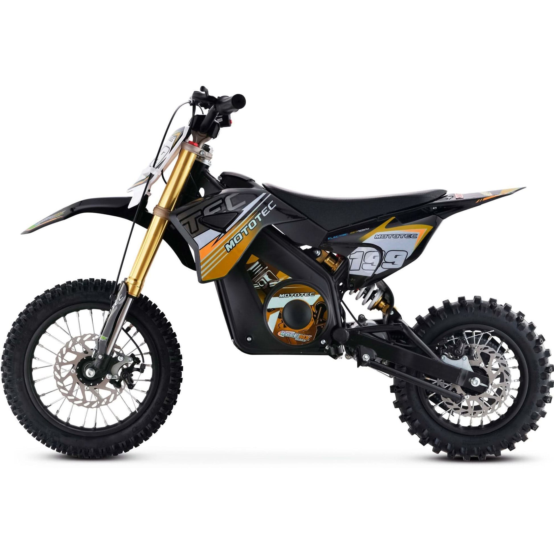 MotoTec Pro 36v 1000w Lithium Electric Dirt Bike Top Speed 18mph