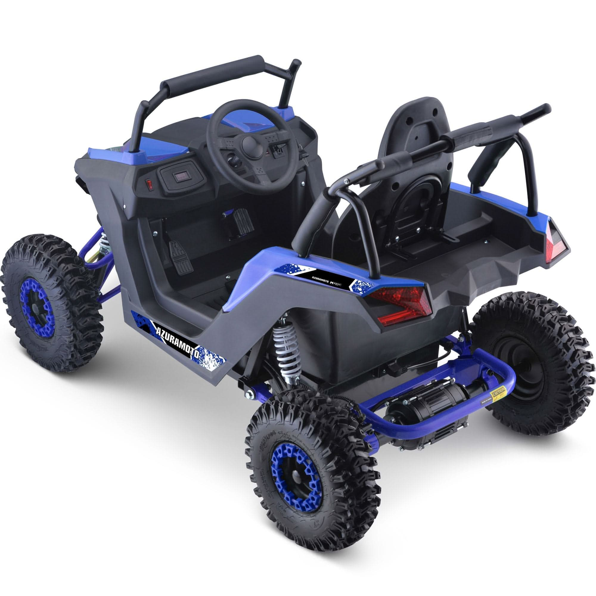 MotoTec Raider Kids UTV 48v 1200w Full Suspension Top Speed 23mph