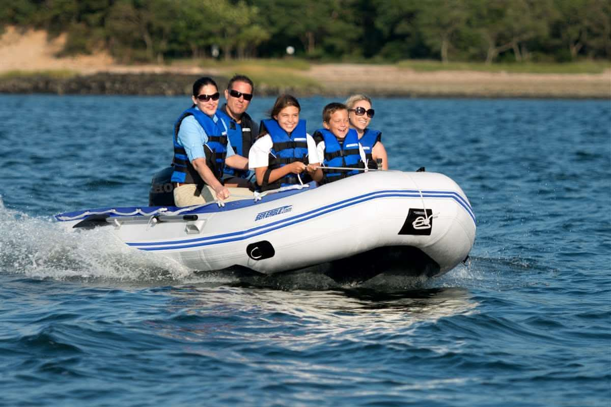 Sea Eagle 126sr 12'6" Sport Runabout 6 Person Inflatable Boat