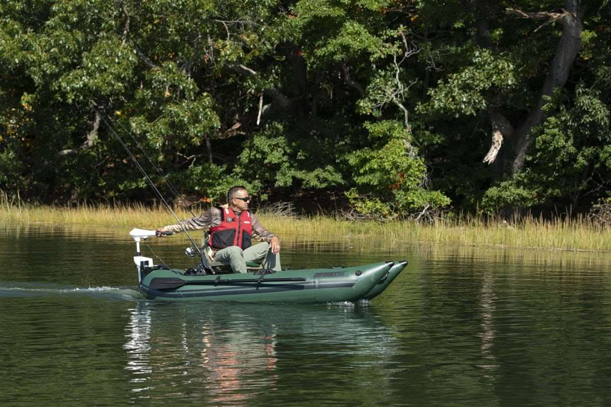 Sea Eagle 285 Frameless Inflatable Pontoon Fishing Boat