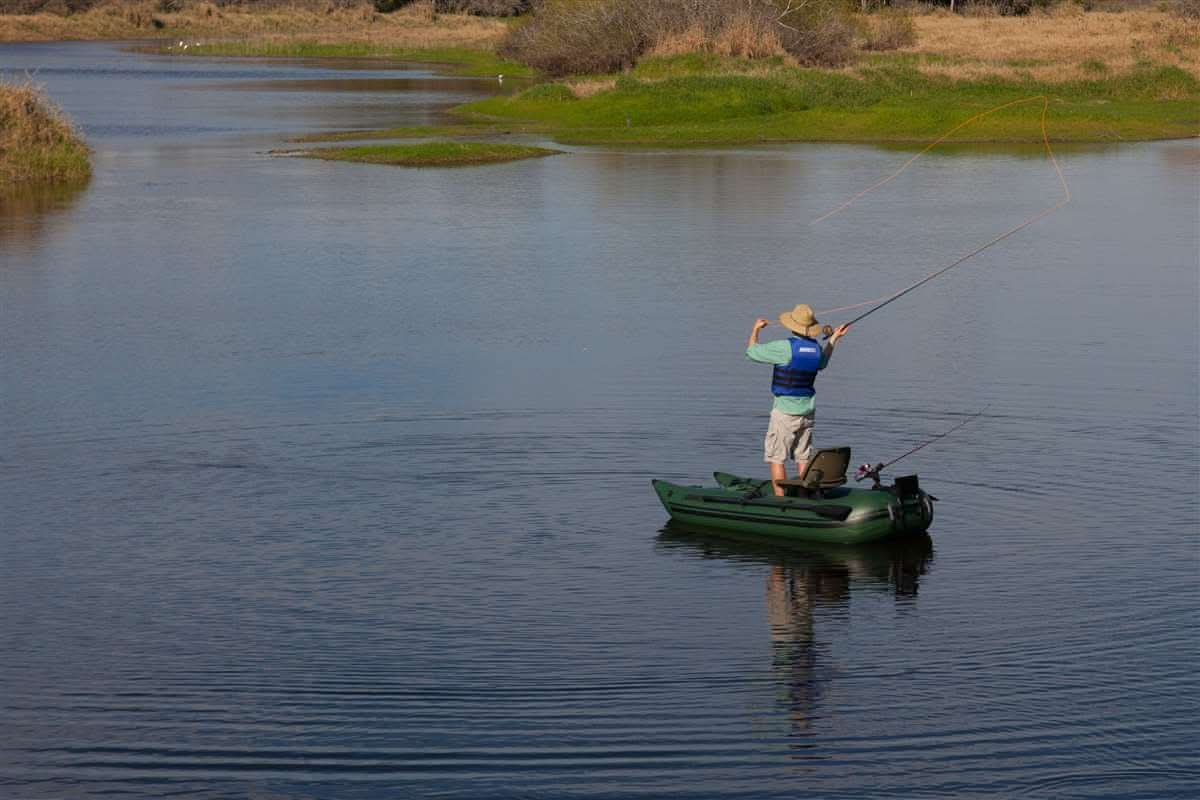 Sea Eagle 285 Frameless Inflatable Pontoon Fishing Boat