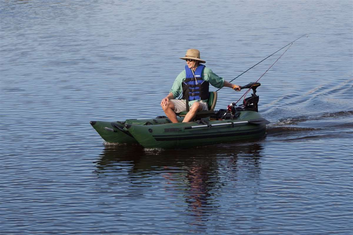 Sea Eagle 285 Frameless Inflatable Pontoon Fishing Boat