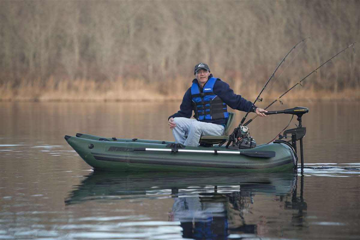 Sea Eagle 285 Frameless Inflatable Pontoon Fishing Boat