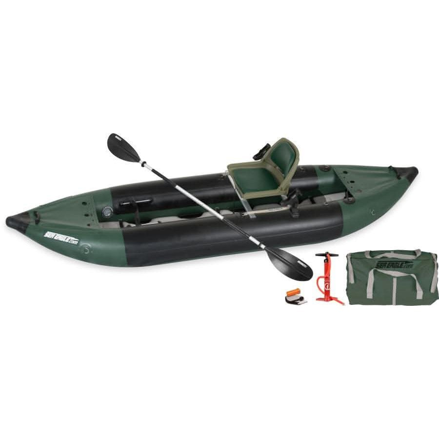 Sea Eagle 350FX Fishing Explorer 1 Person Inflatable Fishing Boat