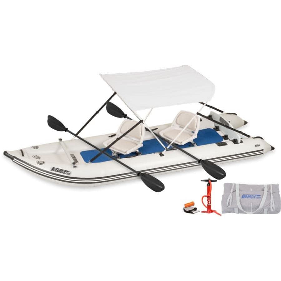 Sea Eagle 437ps Paddleski 2 Person Inflatable Catamaran Boat