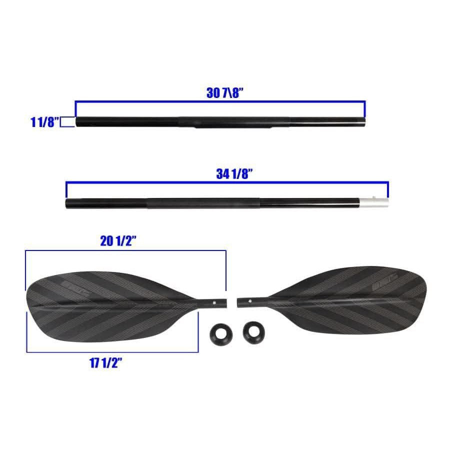 Sea Eagle 8' 4 Part Asymmetric Paddle