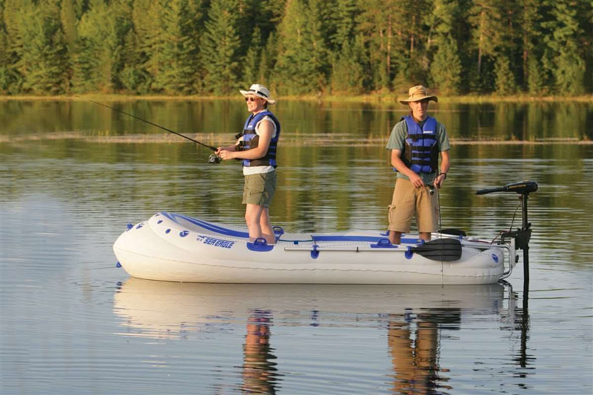 Sea Eagle 9 SE9 Inflatable 4 Person Motormount Boat