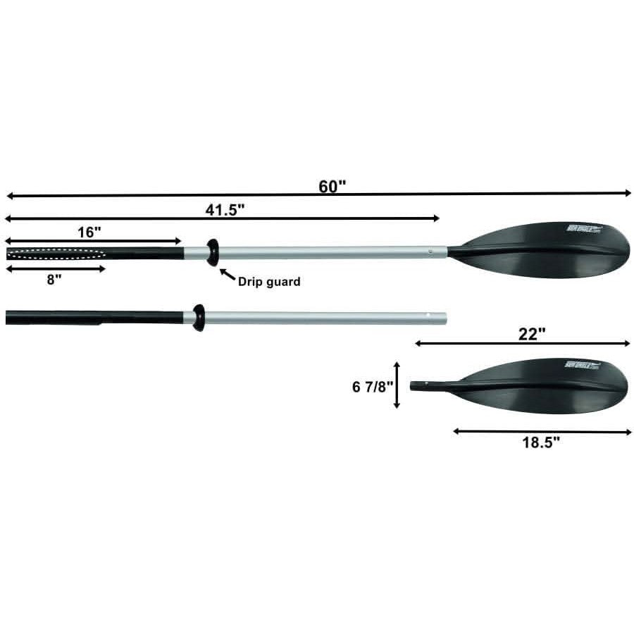 Sea Eagle AB252 5' (2 Part) Oars for PackFish7™ and Motormount Boats