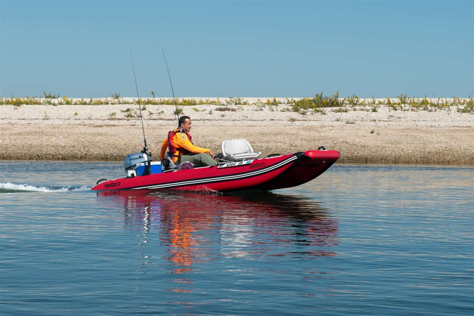 Sea Eagle FastCat12 Inflatable Catamaran Boat 2 Person