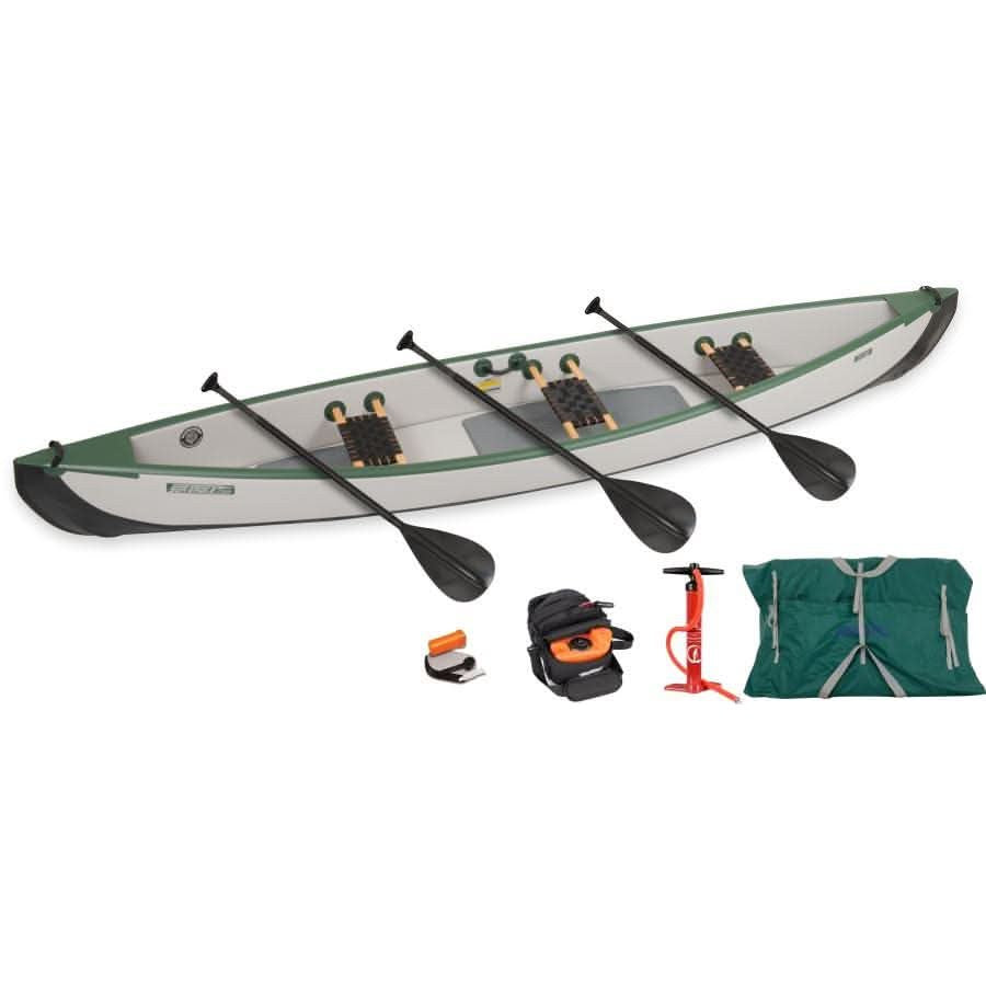 Sea Eagle TC16 Inflatable Travel Canoe Package