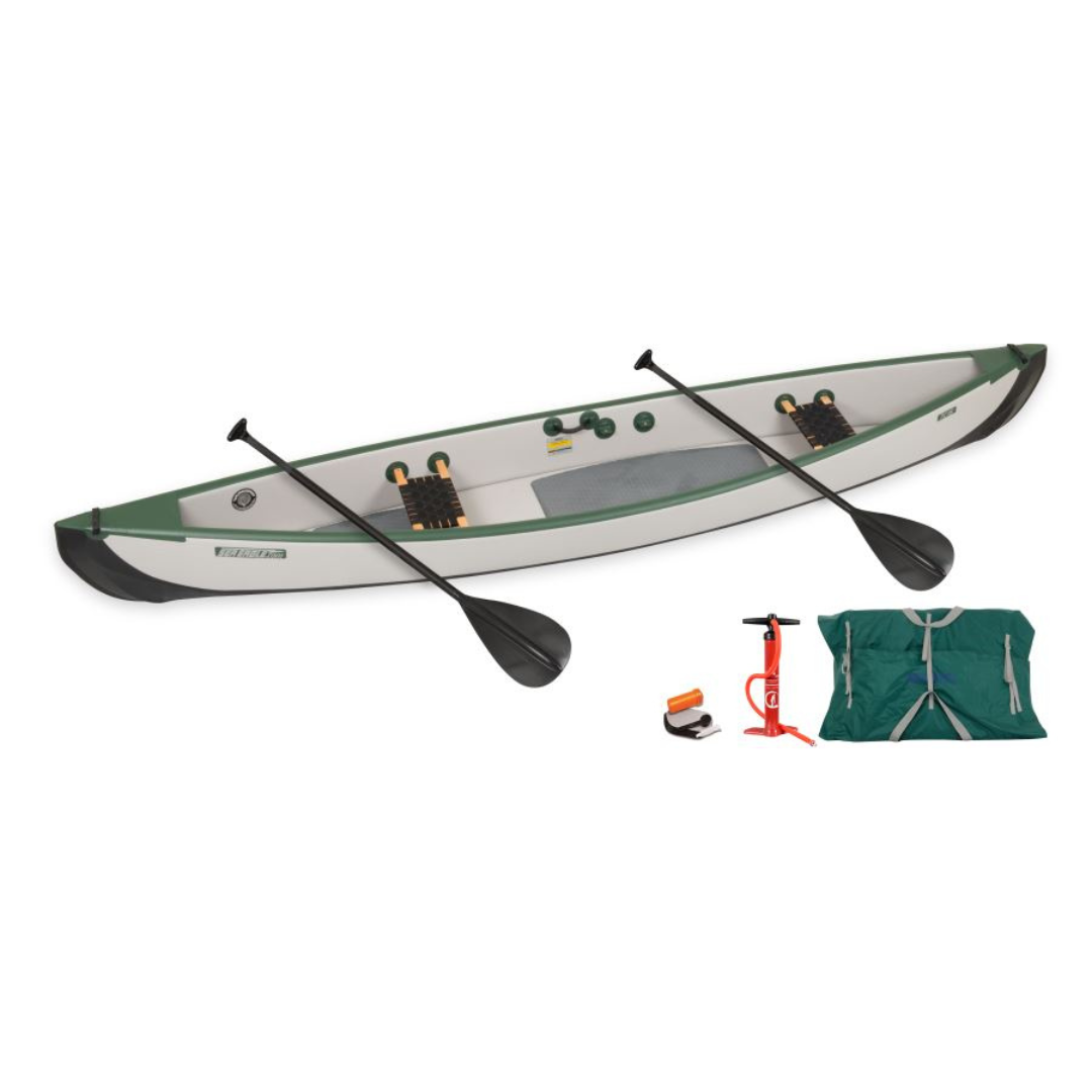 Sea Eagle TC16 Inflatable Travel Canoe Package