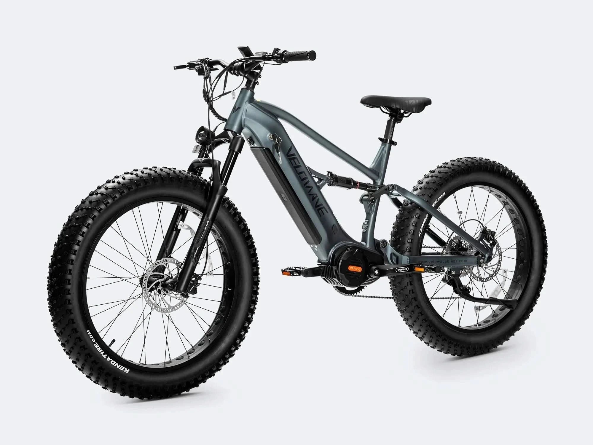 Velowave Brawny XM Electric Mountain Bike Bike 28mph 1000W 48V 20Ah