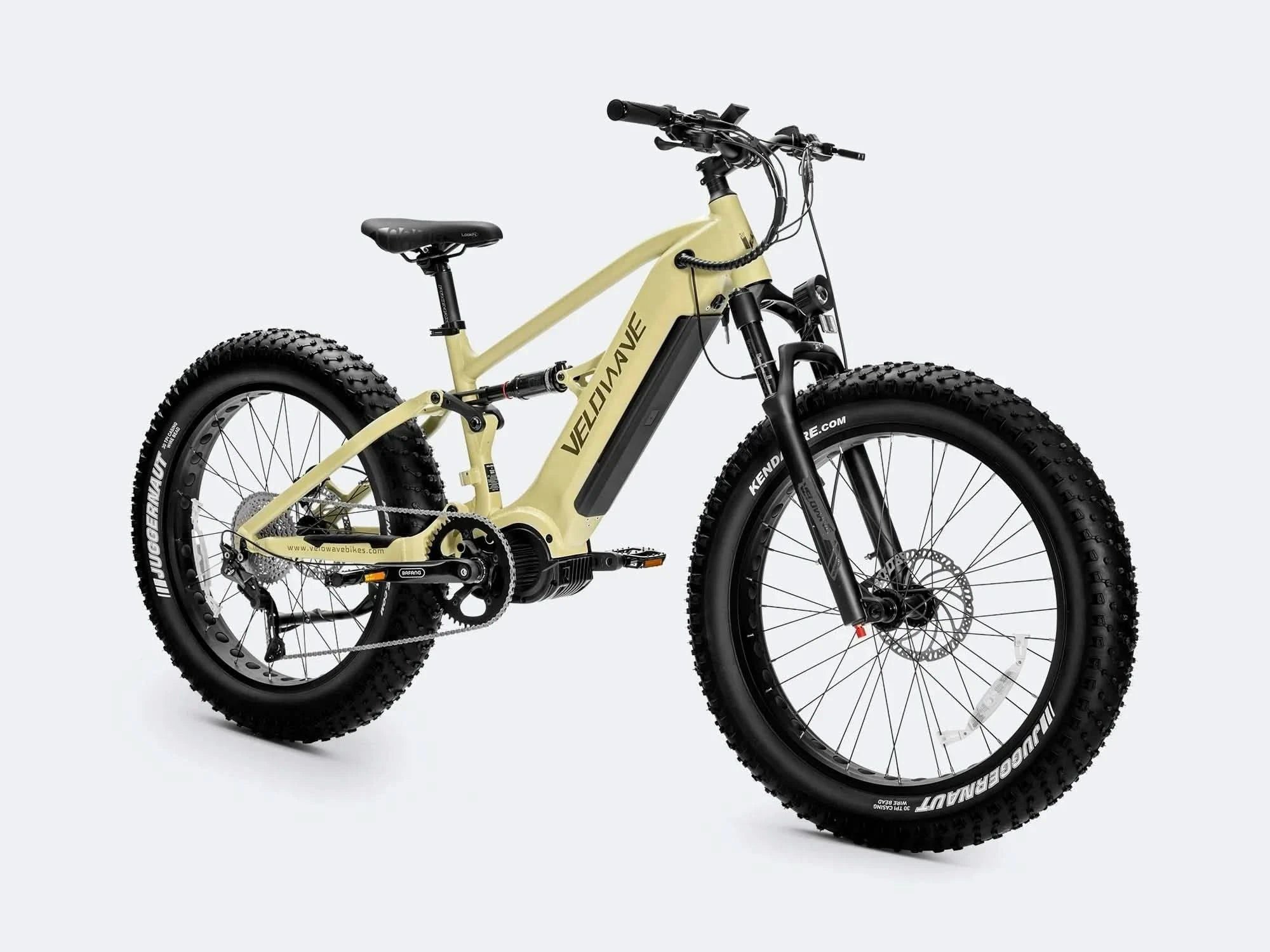 Velowave Brawny XM Electric Mountain Bike Bike 28mph 1000W 48V 20Ah