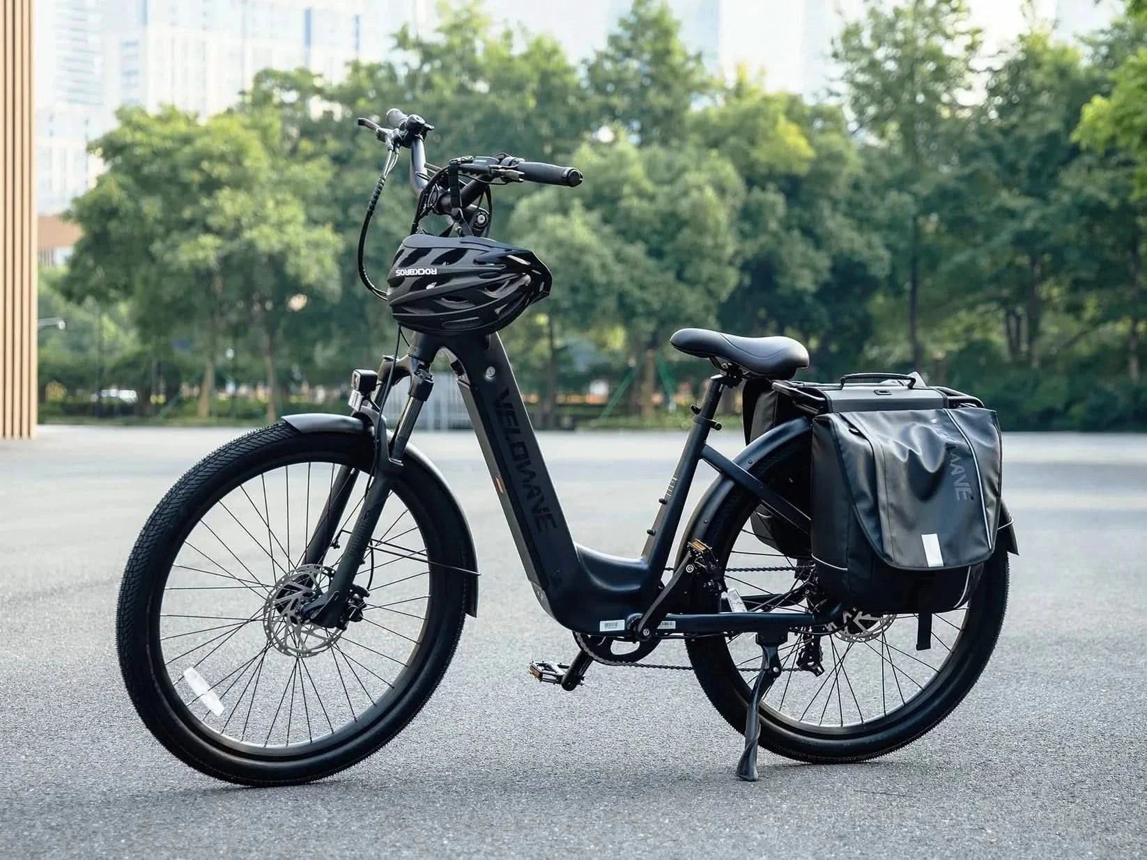 Velowave Breeze T Torque Sensor City Step-Through Commuter Long Range Electric Bike 28mph