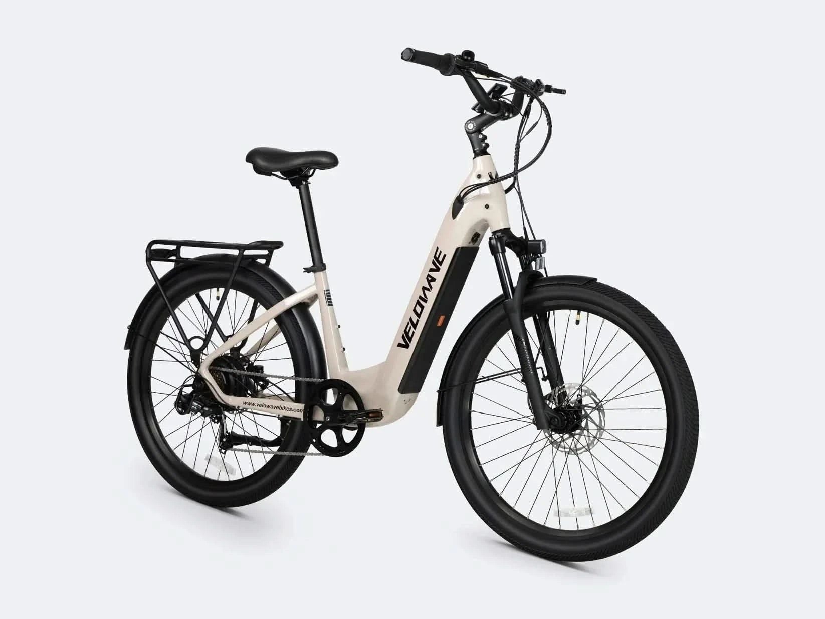 Velowave Breeze T Torque Sensor City Step-Through Commuter Long Range Electric Bike 28mph