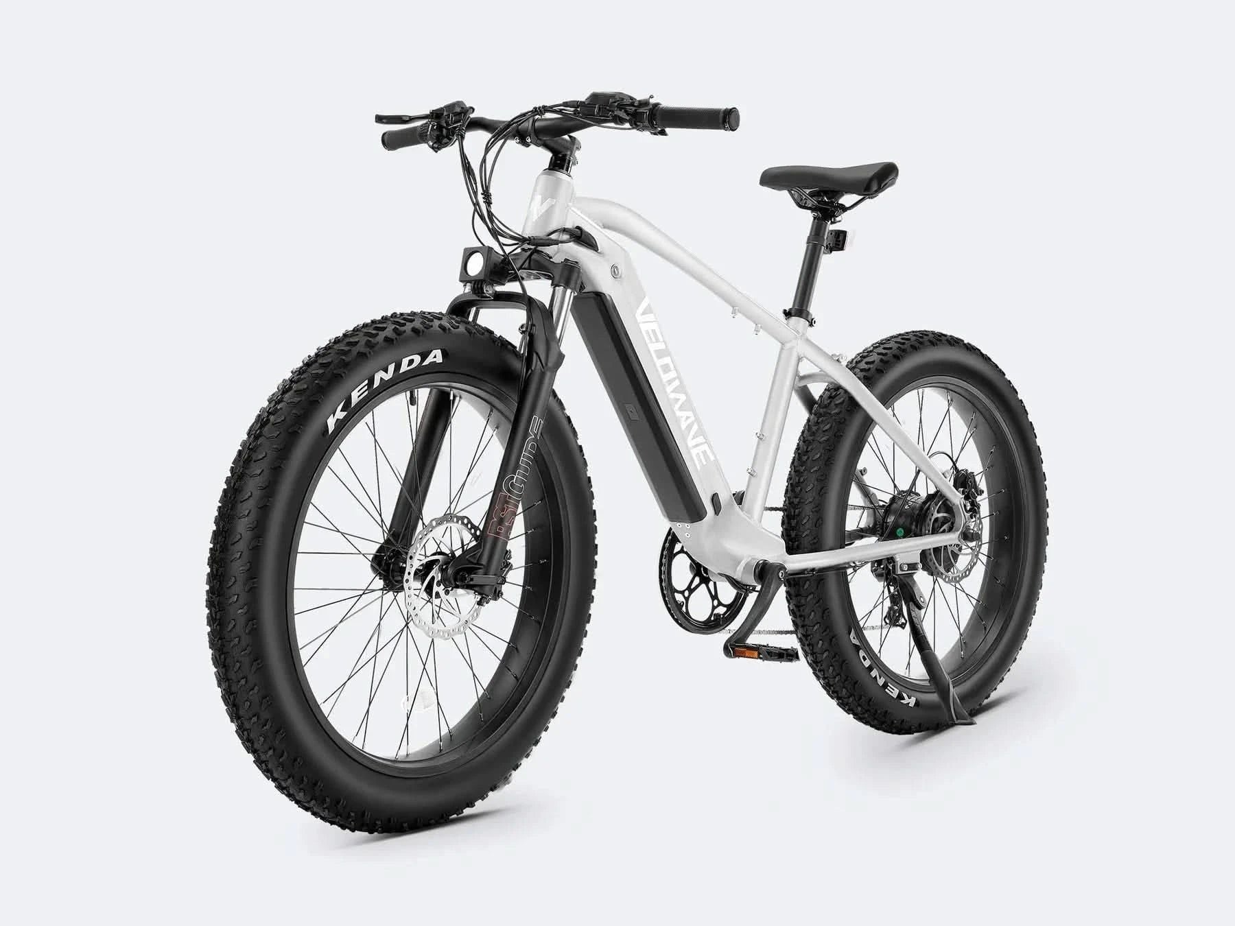 Velowave Ranger 2.0 Fat Tire Long Range Electric Bike All-Terrain 28mph