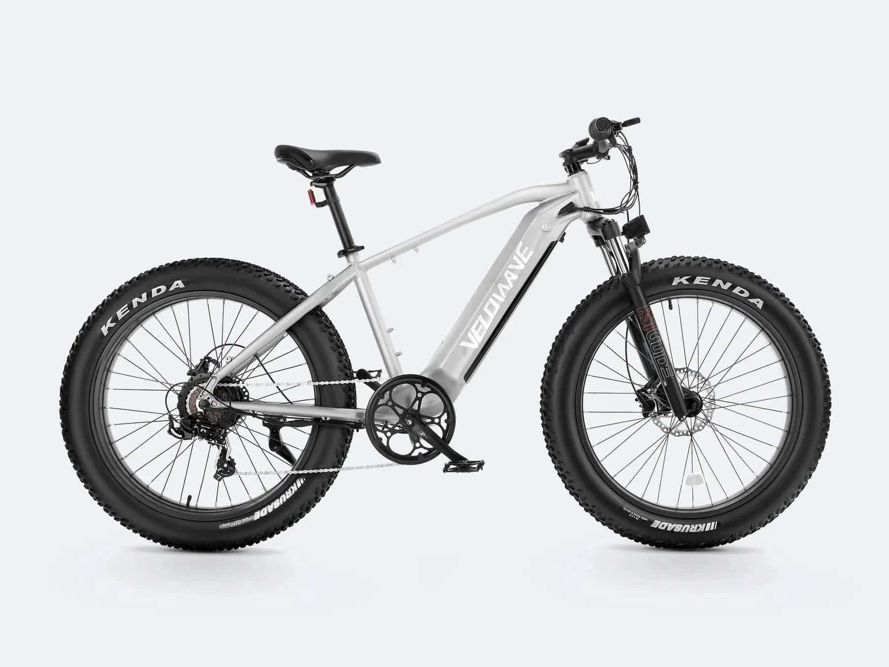 Velowave Ranger 2.0 Fat Tire Long Range Electric Bike All-Terrain 28mph